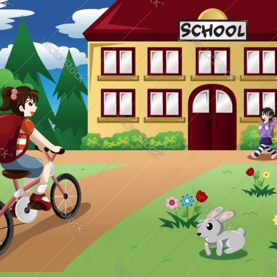 A vélo à l'école le 9 juin 2021 !