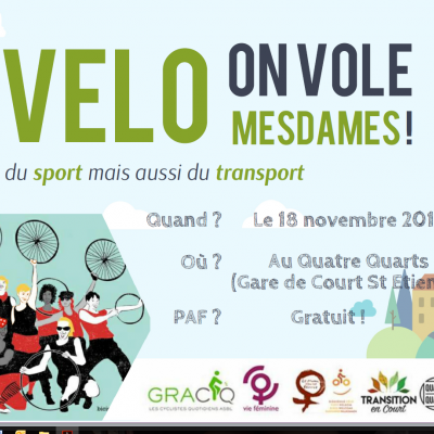 A vélo, on vole mesdames !, Pas que du sport, mais aussi du transport